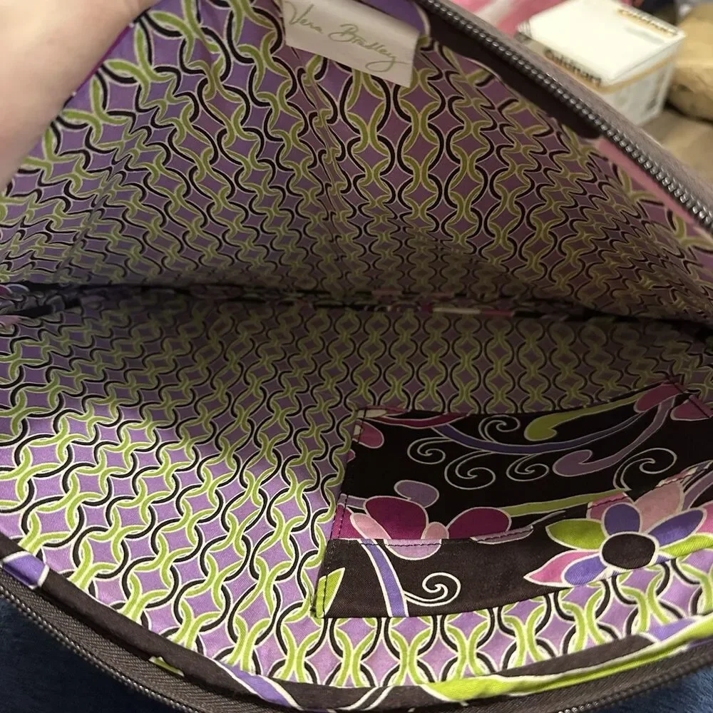 Vera Bradley Laptop Sleeve Case Purple Punch Retired‎ Pattern. Rare!